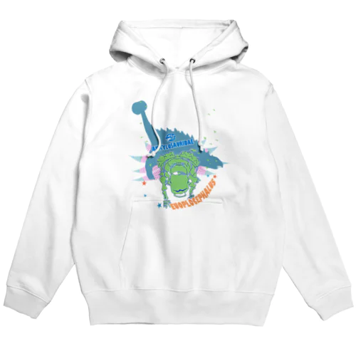 緑のアンキロサウルス Hoodie