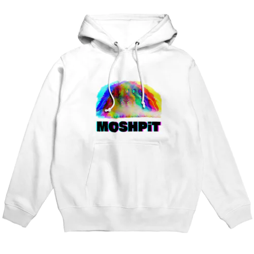 MOSHPiT SUZURI販売開始記念　サイケウサギ Hoodie