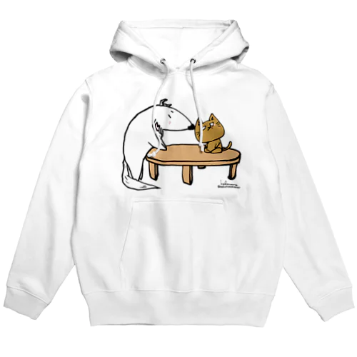 ボルゾイと猫 ぼるる＆おこねここ Hoodie