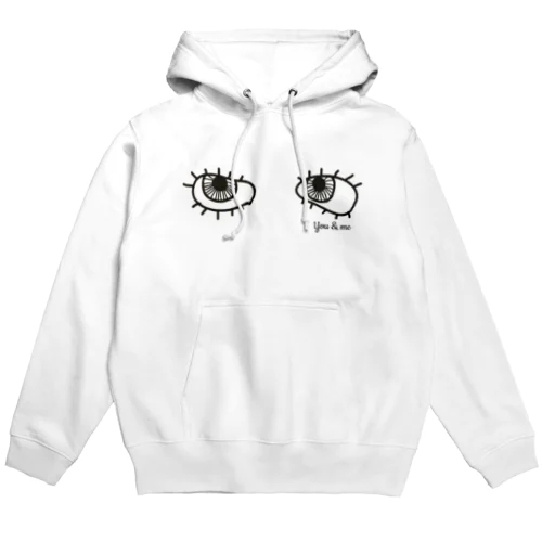 you.meアイコンタクト２ Hoodie