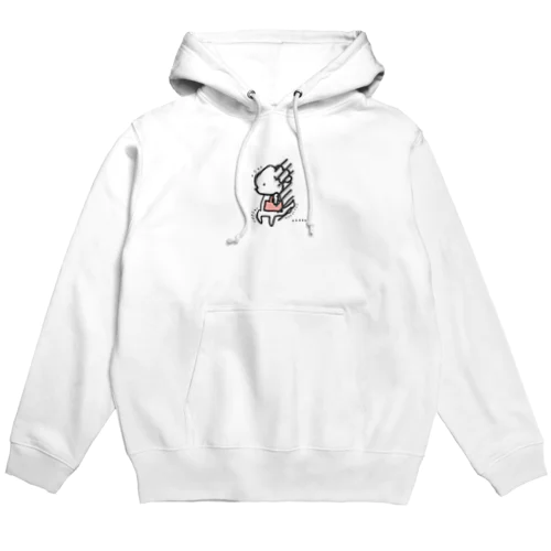 そろりそろり帰ろうとするマルチーズ Hoodie