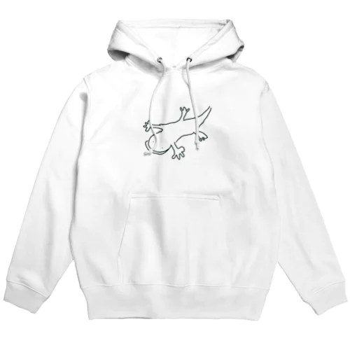 画伯のオオサンショウウオ Hoodie