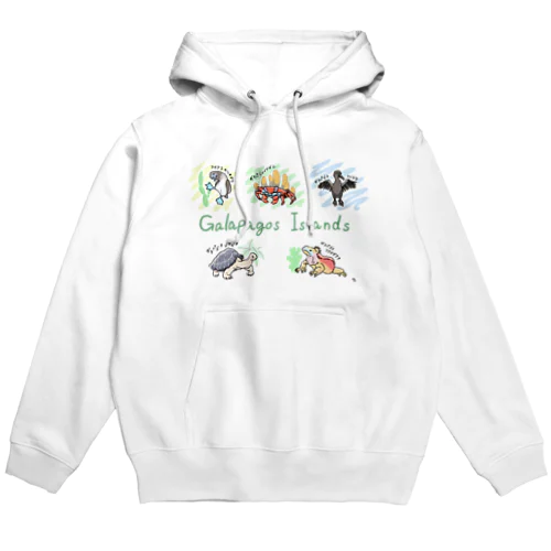 ガラパゴス諸島の仲間たち Hoodie