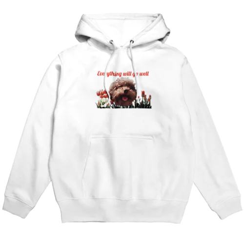 チューリップといぬ Hoodie