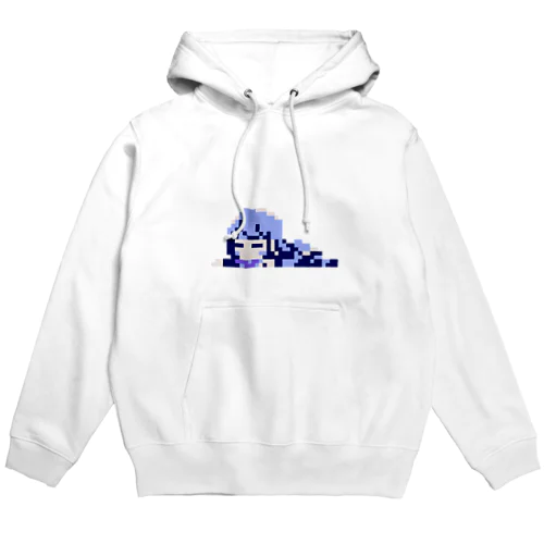 ぐったりピクセルキャラ Hoodie