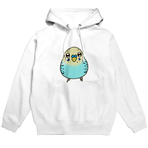 空色　セキセイインコ Hoodie