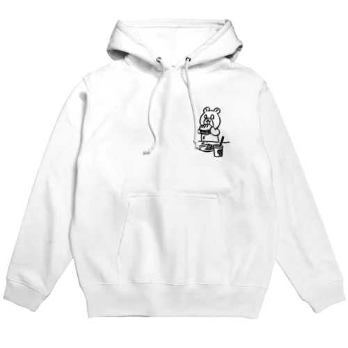 くま印のハンバーガー Hoodie