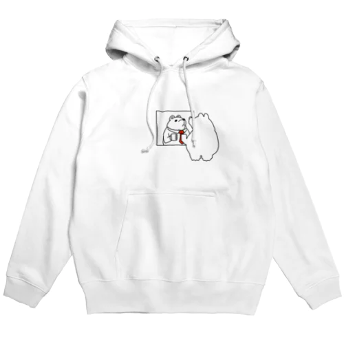 森のクマタロ 仕事のひと息 Hoodie