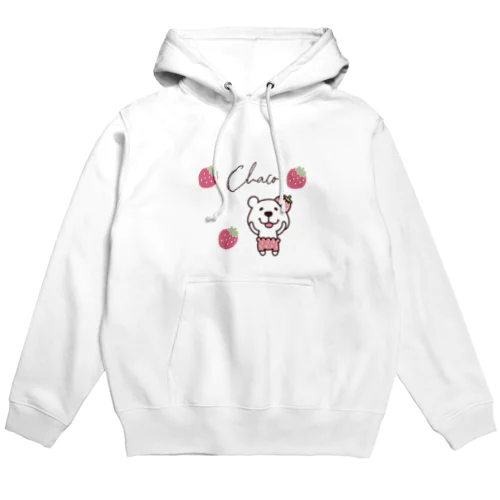 くますけ♡いちご（パーカー色変更可） Hoodie