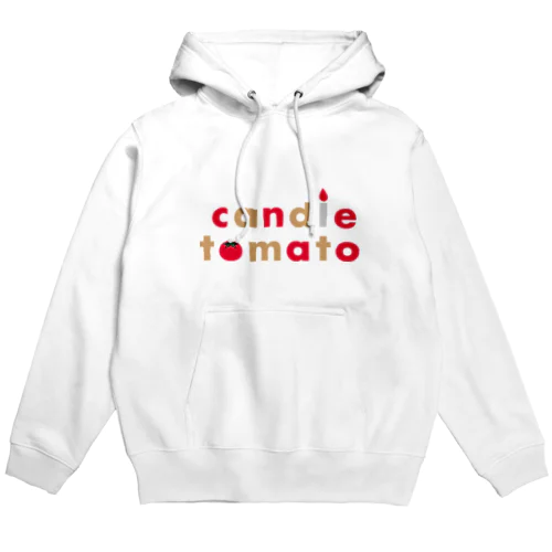 candle tomato パーカー