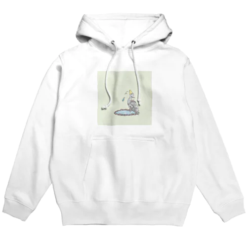 おとぼけハシビロコウ Hoodie