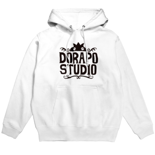 ドラポスタジオパーカー（ロゴ黒） Hoodie