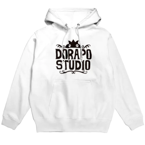 ドラポスタジオパーカー（ロゴ黒） Hoodie