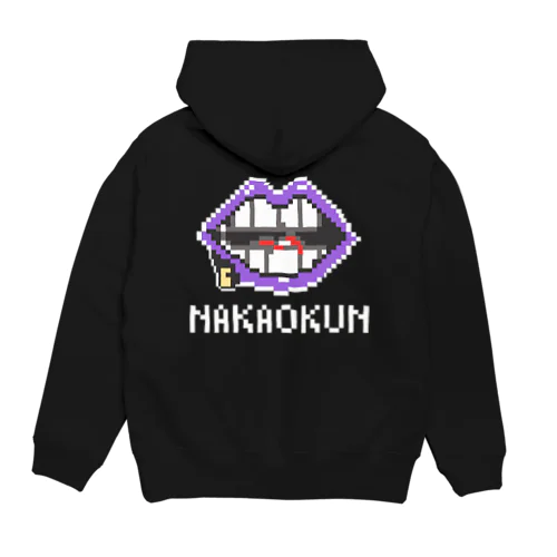 ブラック中尾 Hoodie