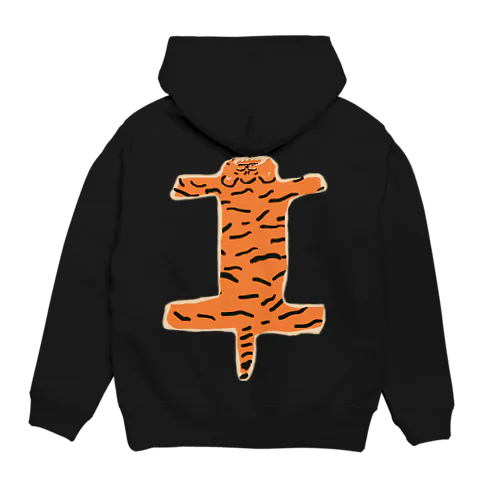 虎の敷物 Hoodie