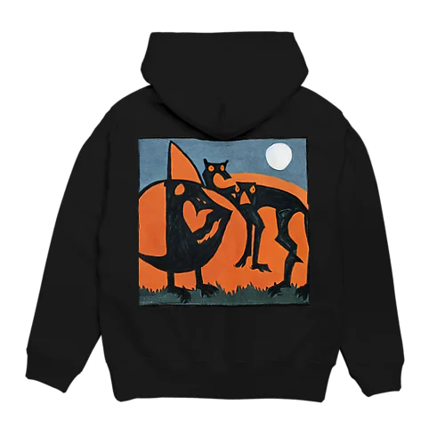 スリラーウルフ Hoodie