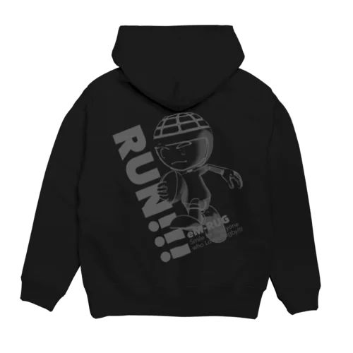 エムラグ2022オータム_カラーパーカー_ラン！ Hoodie