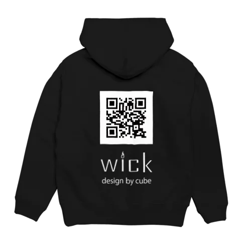 cube-wick 各リンクに飛べるQRコード付き！ Hoodie