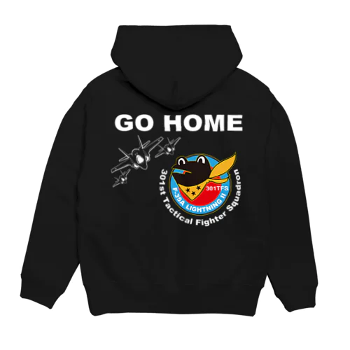 三沢基地の301部隊マーク カエルのケロヨンです。 Hoodie