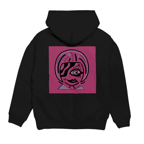 ちょっぴりブルーな女の子 Hoodie