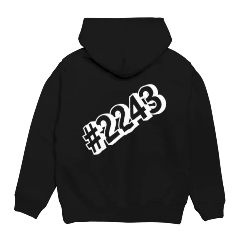 #2243(白) Hoodie