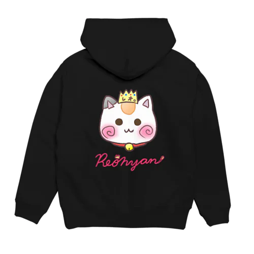 (表裏)顔だけ☆れぉにゃん　ピンクロゴ Hoodie