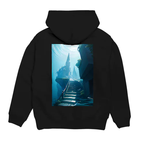 Stairway Journey　〜紡がれる架け橋の旅〜　No.4　「霧幻城」 Hoodie