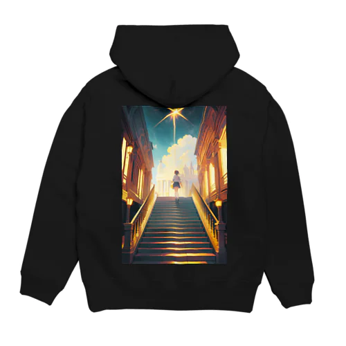 Stairway Journey　〜紡がれる架け橋の旅〜　No.2　「星の導き」 Hoodie