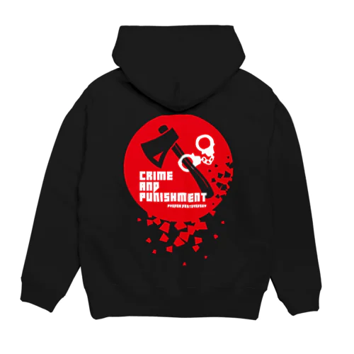 罪と罰（ドストエフスキー）文豪・文学tシャツ Hoodie