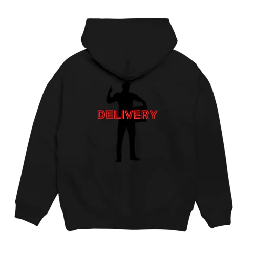 配達員アイテム　” delivery” Hoodie