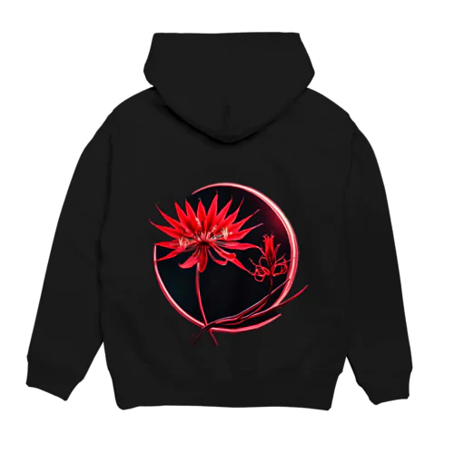 RetrowaveFlowerー彼岸花ー Hoodie