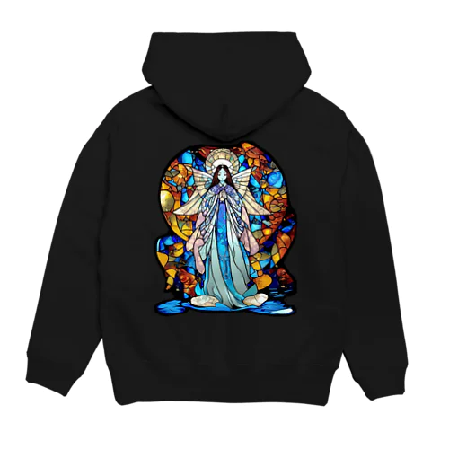 和風ステンドグラス Hoodie