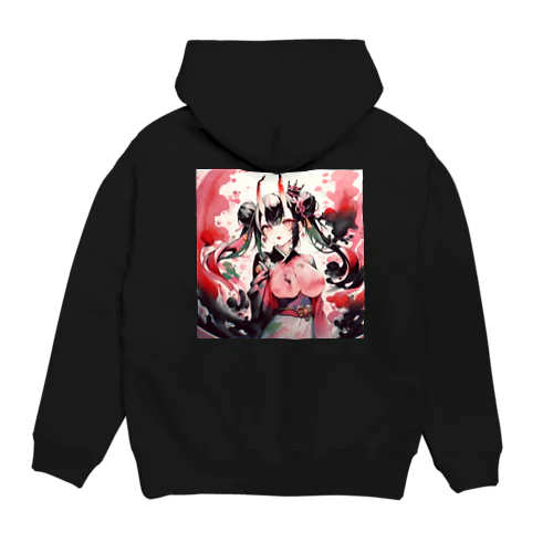 君想う　｢水墨画風｣ Hoodie