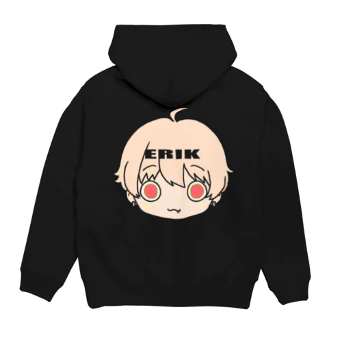 エリク　バックプリントパーカー Hoodie