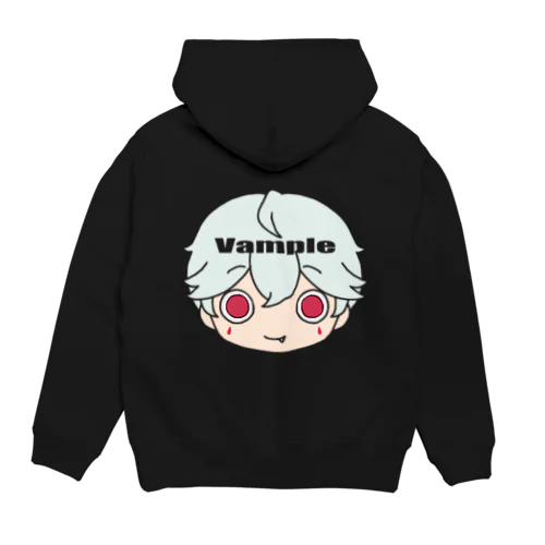 ヴァンプル　バックプリントパーカー Hoodie