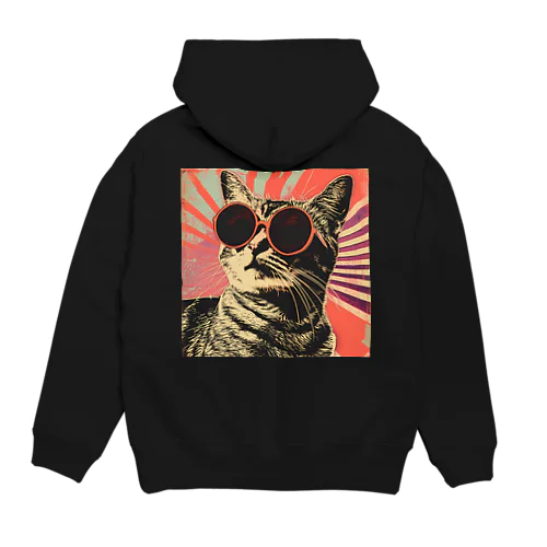 サンライズ・スペクタクル・キャット Hoodie