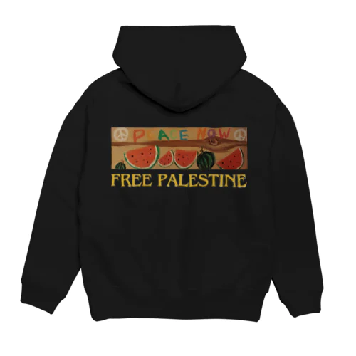 Free Palestine パーカー