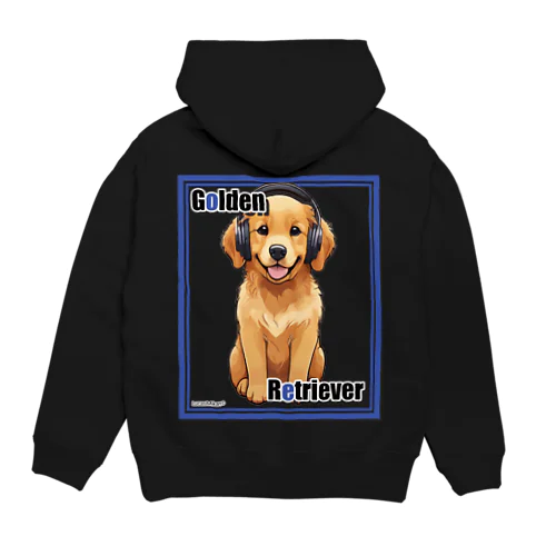 集まれ犬好き / Gathering Dog Lover (golden retriever) ロングTシャツ、パーカーなど Hoodie