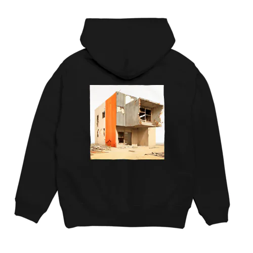 廃墟 3 Hoodie