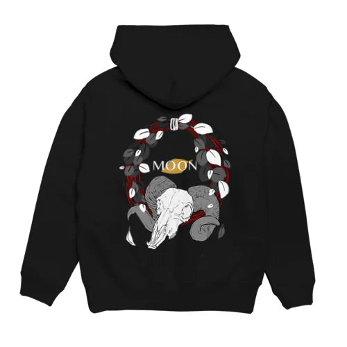 灰色の葉 Hoodie