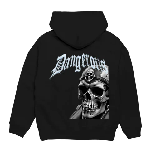 SKULL BIKER-01 Hoodie