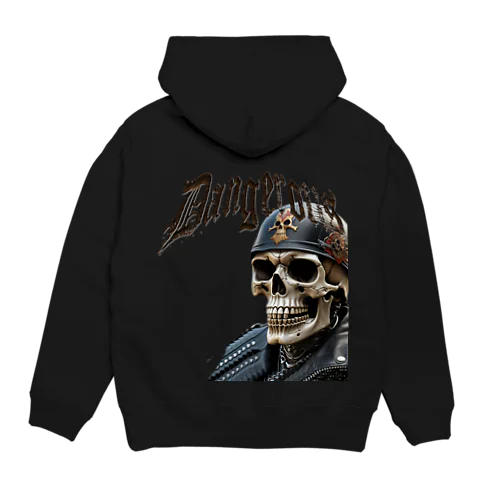 SKULL BIKER-03 Hoodie