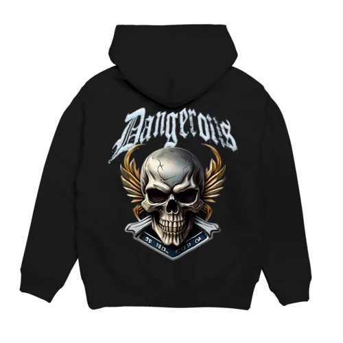 SKULL BIKER-09 Hoodie