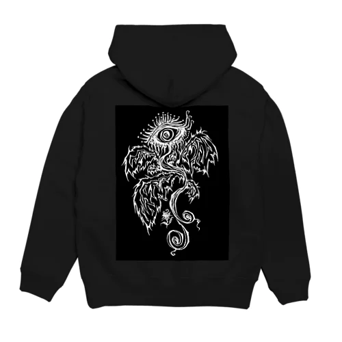 「露悪の、その先へ」（黒） Hoodie