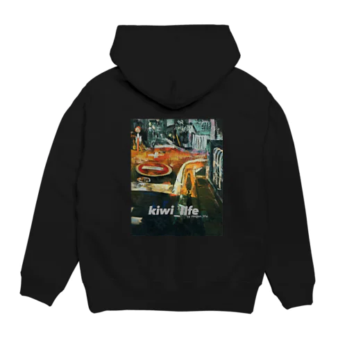 kiwi_life（夜道）/パーカー Hoodie