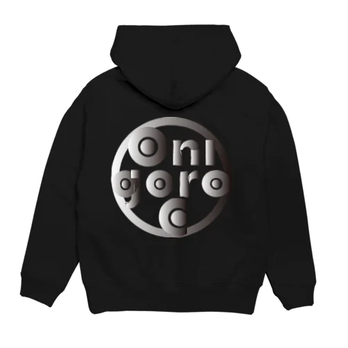 OnigoroC Silver Gradation Hoodie