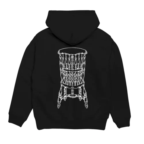 Dead Man's Chair-Memento Mori(濃色向け) Hoodie