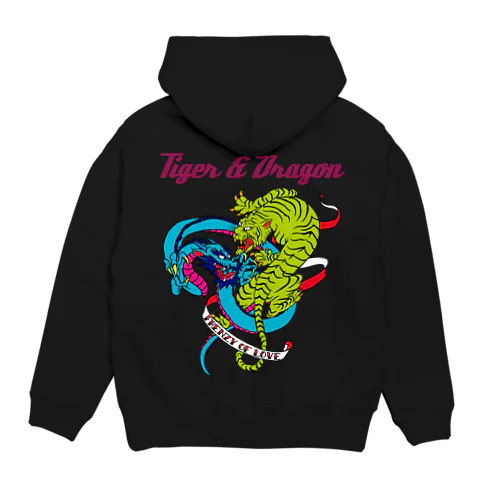 TIGER ＆ DRAGON パーカー