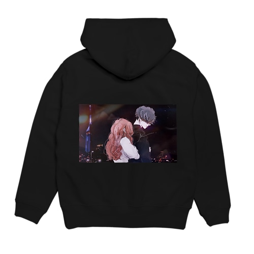 人生で一番綺麗だった日の街。 Hoodie