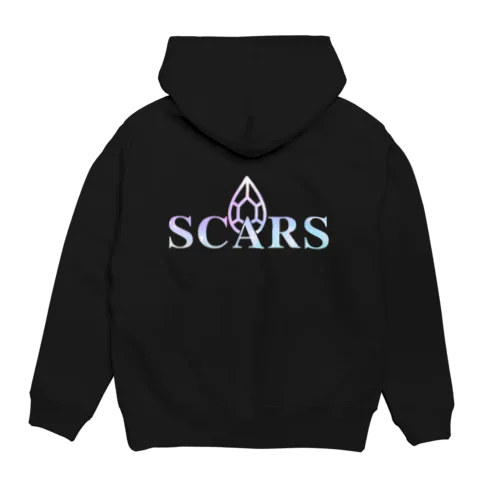 SCARSピンクロゴプリント Hoodie